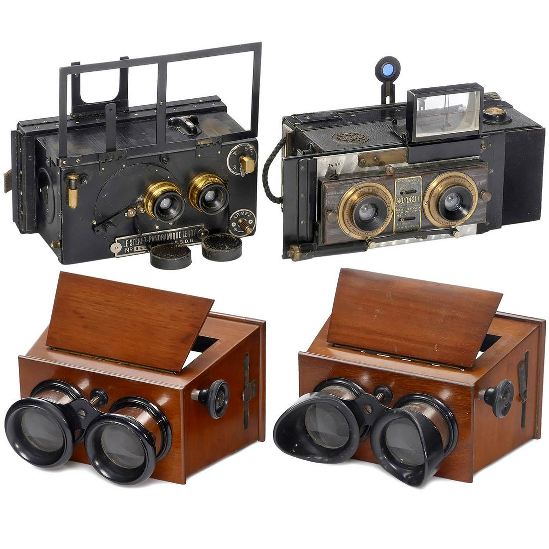 2 Stereo Panorama Cameras and 2 Stereo Viewers (1 of 3)