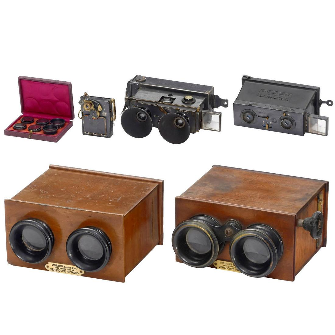 Vérascope, Glyphoscope and 2 Stereo Viewers (1 of 3)