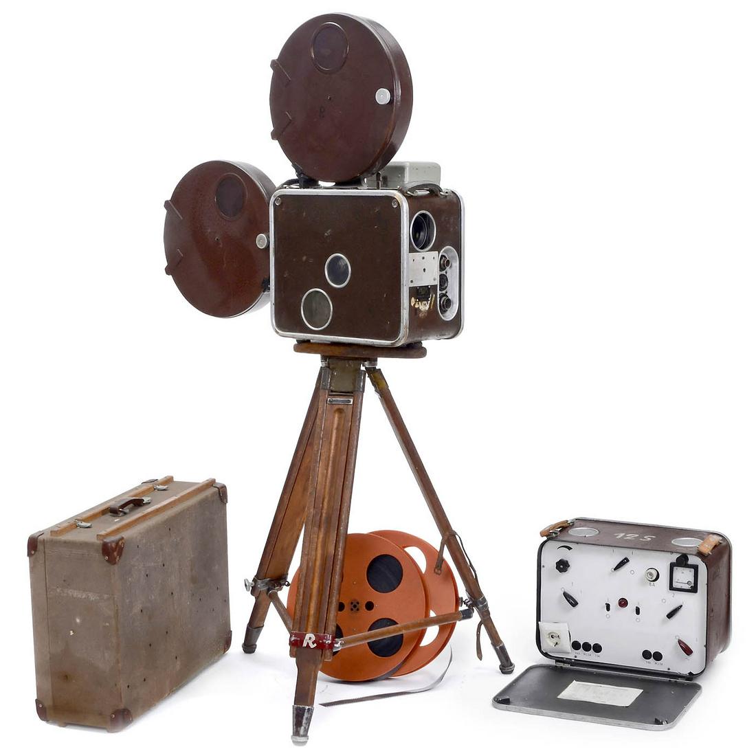 TK 35 Traveling Cinema Projector, c. 1950 (1 of 2)