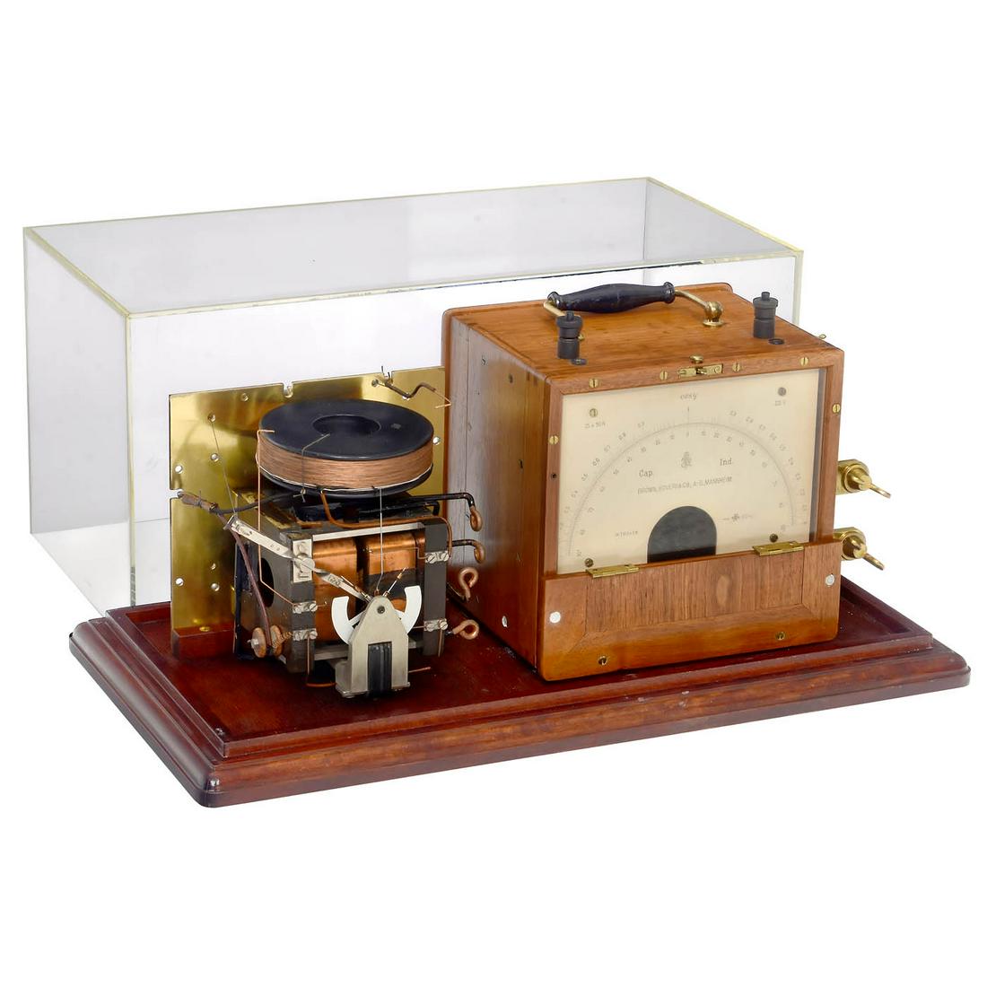 Power Factor Measuring Instrument by Brown, Boveri & Cie, c. 1920 (1 of 1)