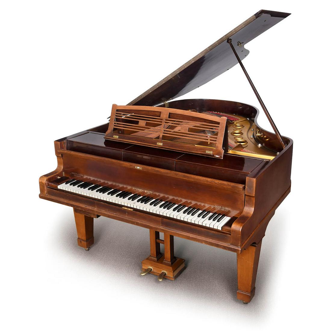 Feurich Welte Mignon Reproducing Grand Piano, 1922 (1 of 9)