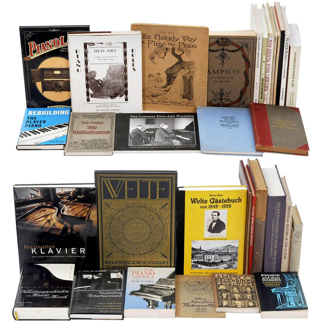 Books on Self-Playing Pianos and Hand-Playing Instruments (1 of 3)