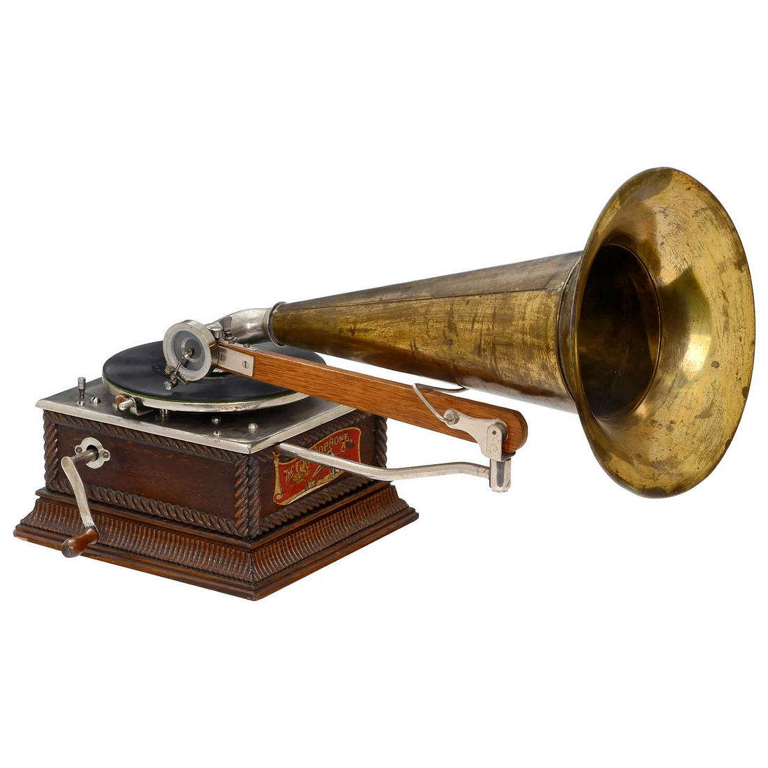 Victor C Traveling-Arm Horn Gramophone, 1901 (1 of 3)