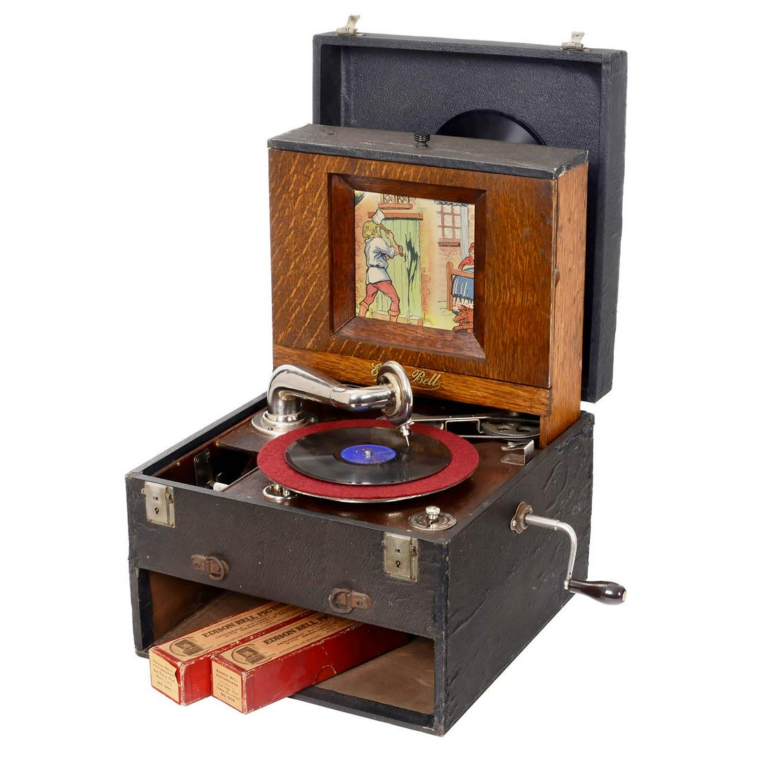 Edison Bell Picturegram Panorama Gramophone, 1924 (1 of 2)