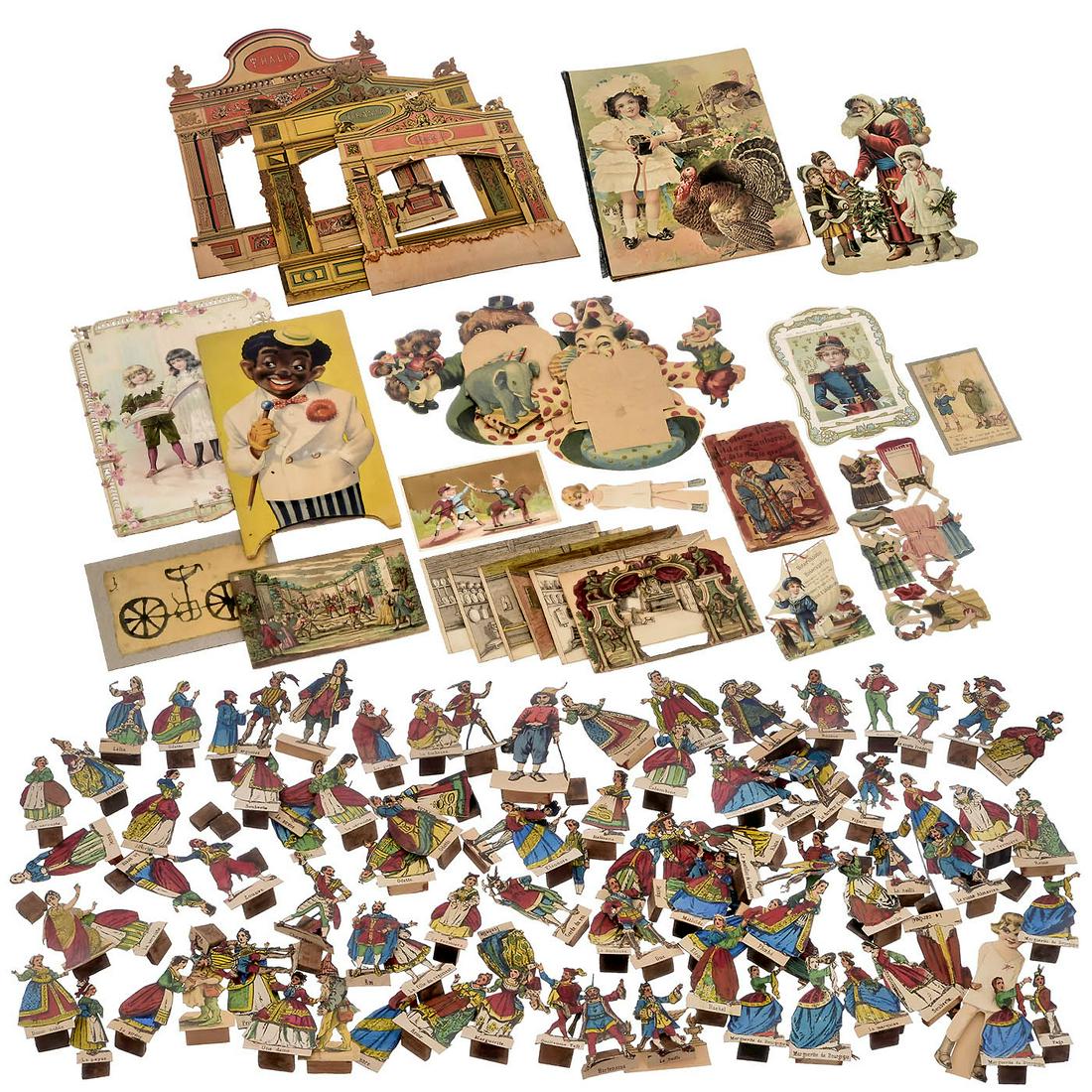 Collection of Paper Toys and Scraps, c. 1900 onwards (1 of 5)
