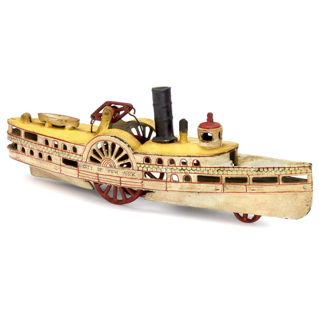 Wilkens "City of New York" Paddle Wheeler, c. 1905 (1 of 1)