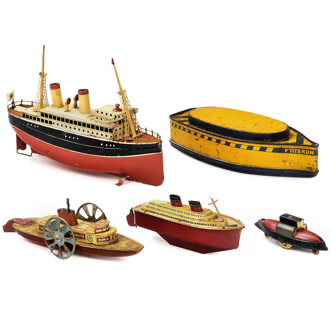 5 Toy Ships (1 of 3)