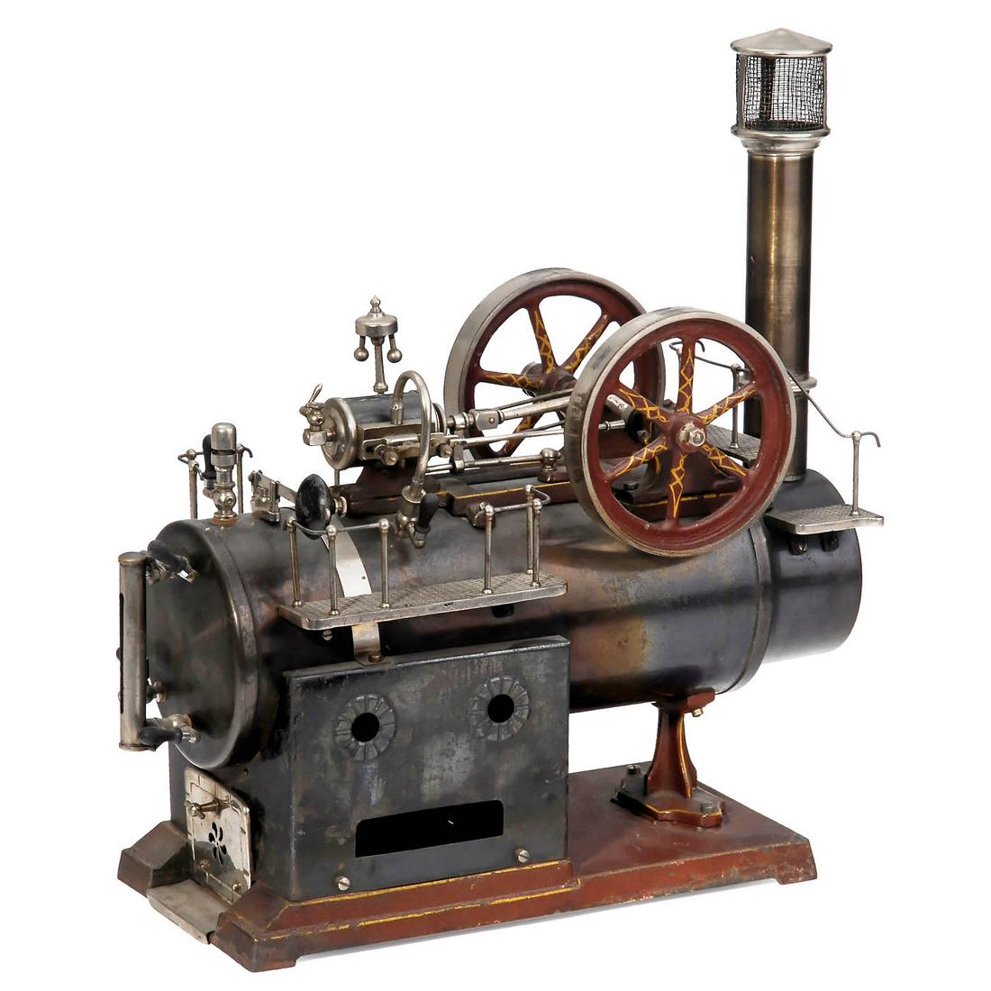 Stationary Steam Engine by Doll, c. 1927 (1 of 1)