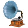 Path&#233;phone No. 4 Horn Gramophone, c. 1910