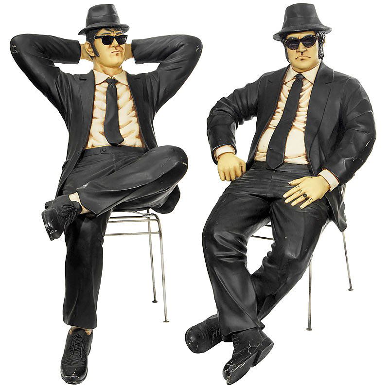 609 Lifesize Figures "Blues Brothers"