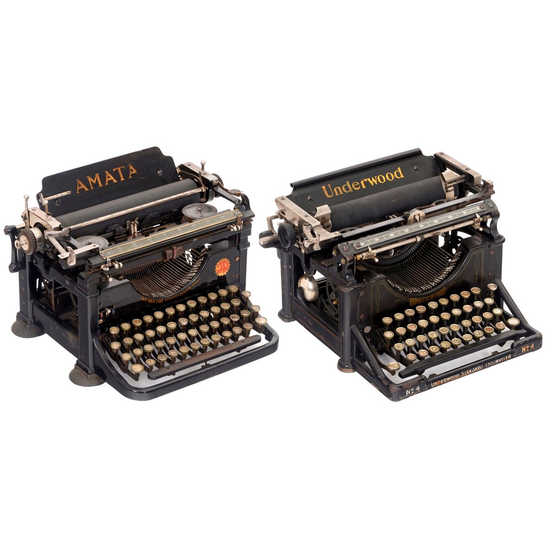 Amata Austrian Typewriter, 1923 (1 of 3)