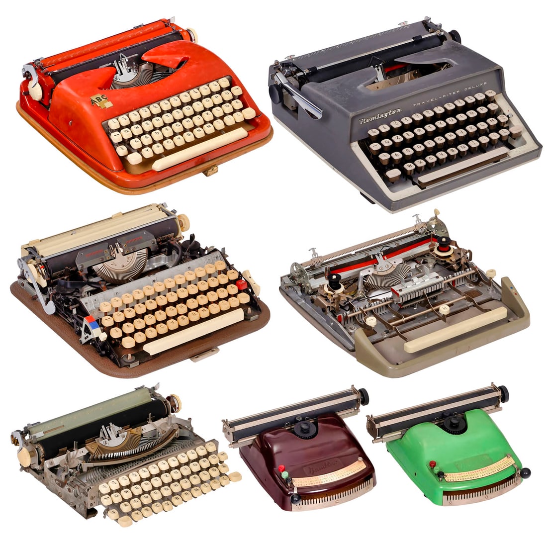 4 Demonstration Models and 5 Typewriters (1 of 7)
