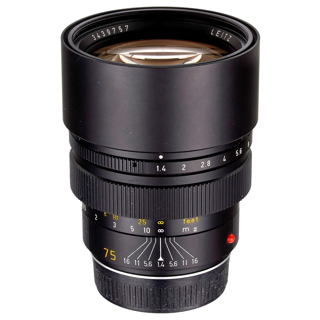 Summilux-M 1,4/75 mm, c. 1980 (1 of 1)