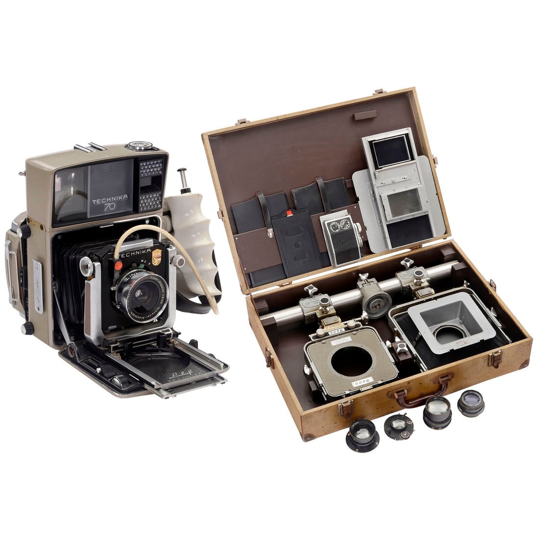 Linhof 70 and Plaubel Peco Cameras, after 1955 (1 of 3)