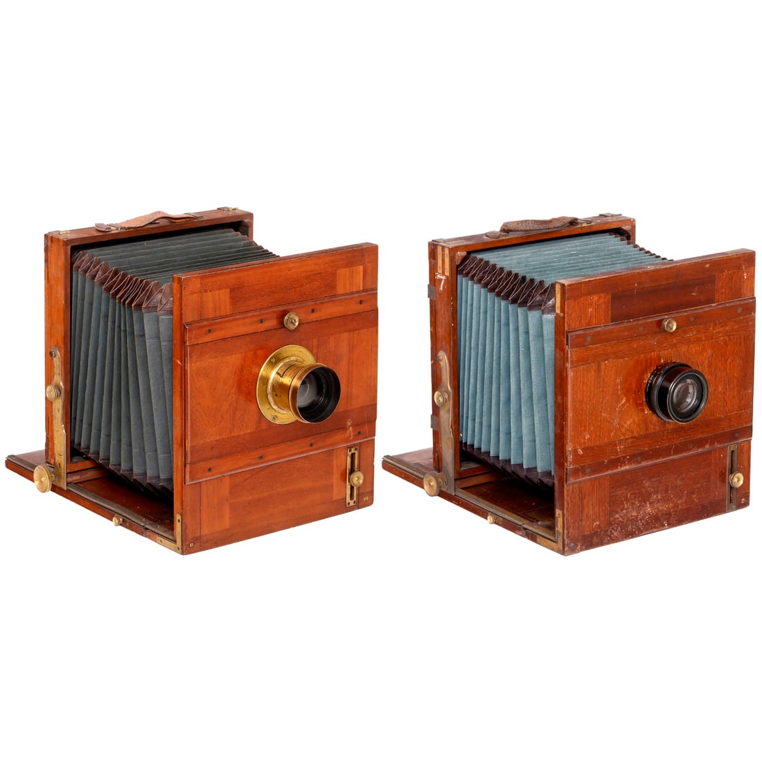 Suter Aplanat and 2 Field Cameras for 18 x 24 cm, c. 1900 (1 of 3)