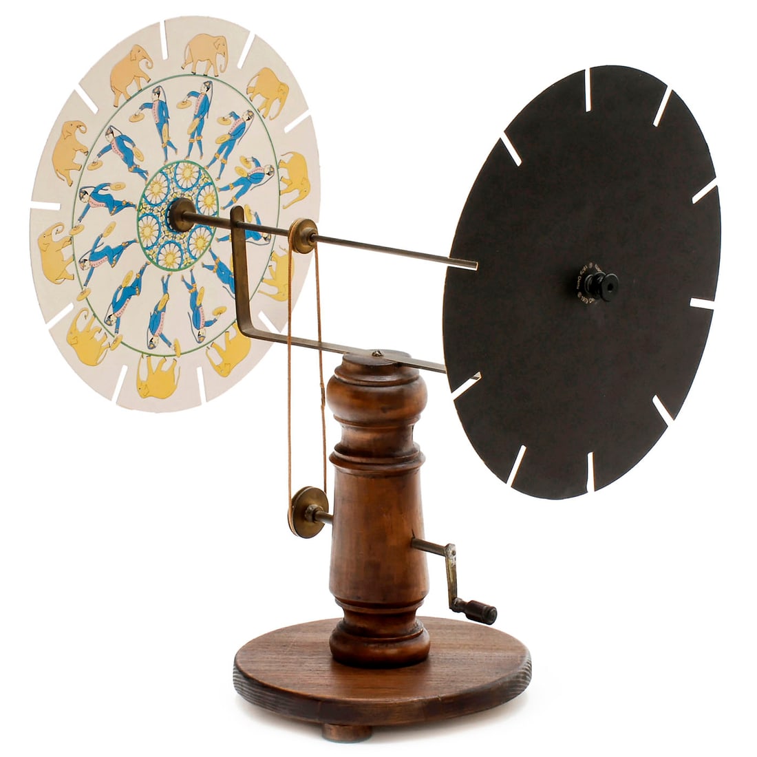 Double-Wheel Phenakistiscope Replica, c. 1980 (1 of 2)