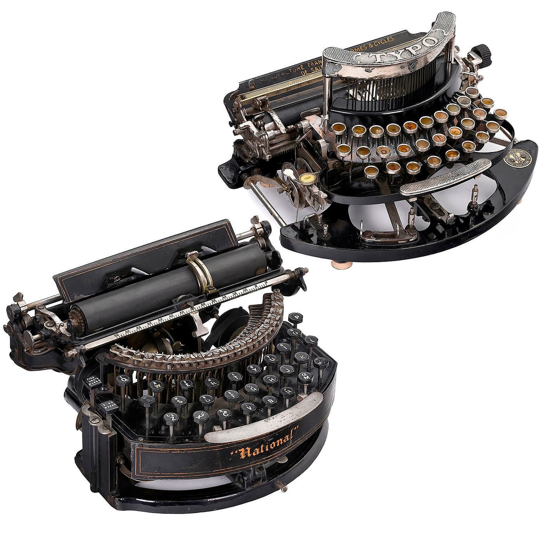 Typo A and National 1A Typewriters (1 of 3)