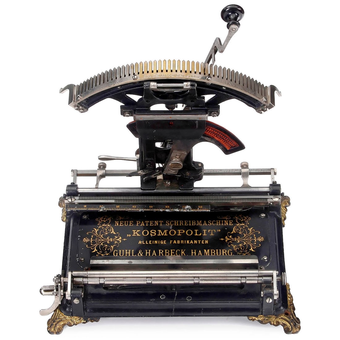 Kosmopolit Typewriter, 1888 (1 of 4)