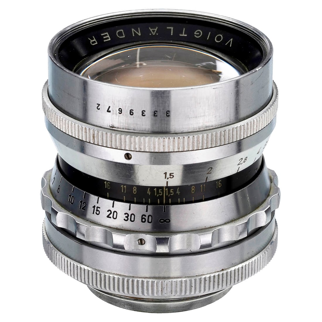 Nokton 1.5/50 mm Lens for Leica M39, c. 1950 (1 of 1)