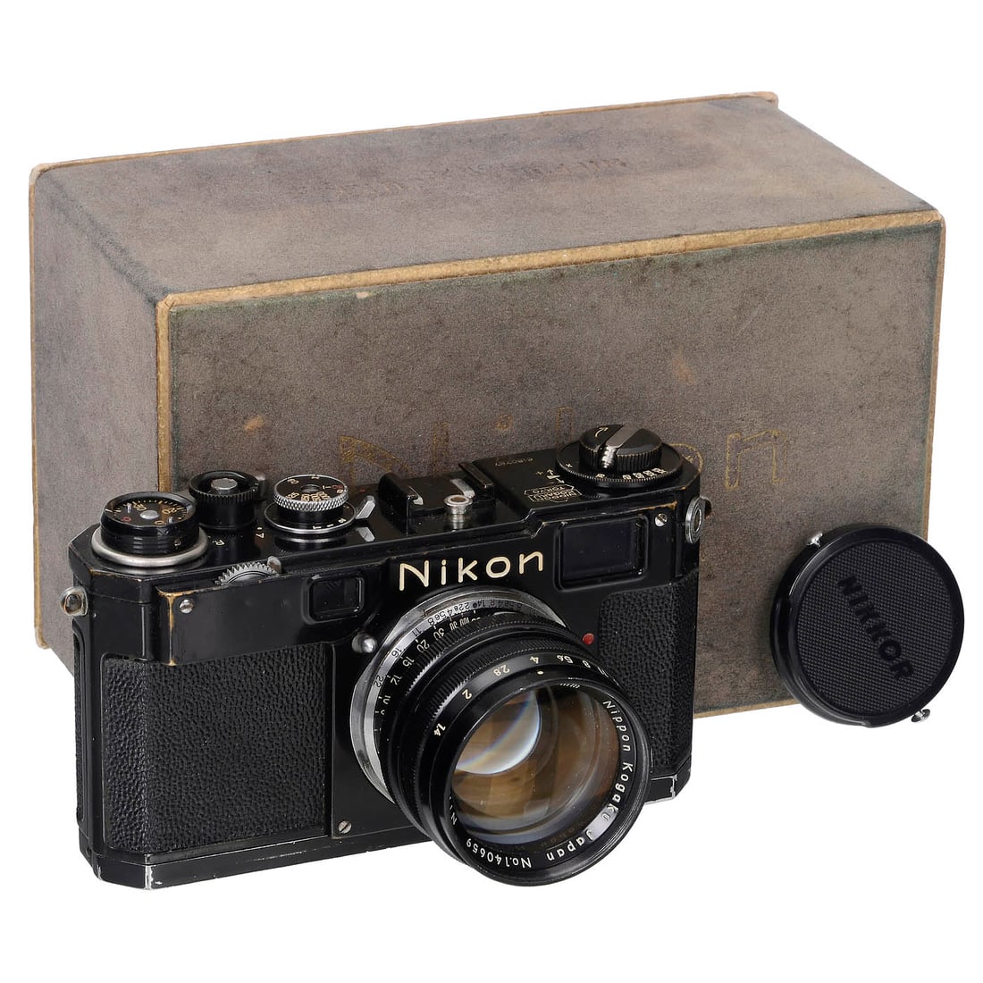 Nikon S 2 Camera (Black) with Nikkor 1.4/50 mm Lens (1 of 4)