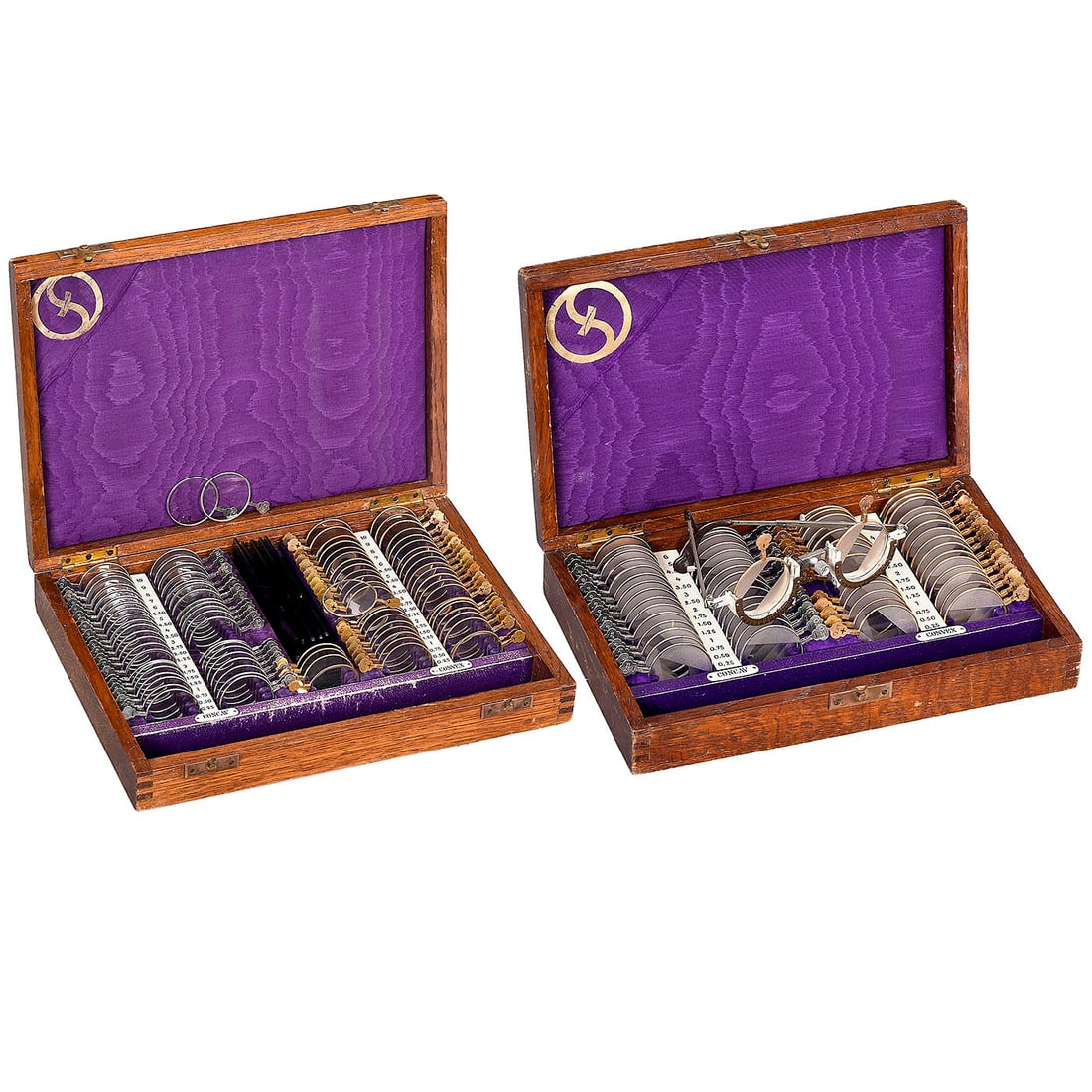 2 Ophthalmological Trial Lens Cases (1 of 3)