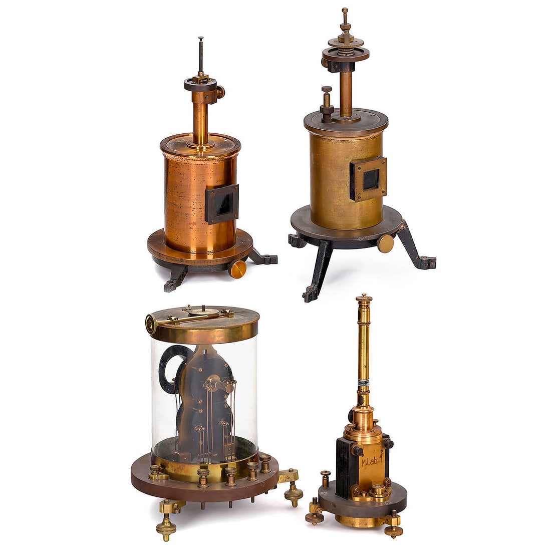 4 Mirror Galvanometers, c. 1920 (1 of 3)