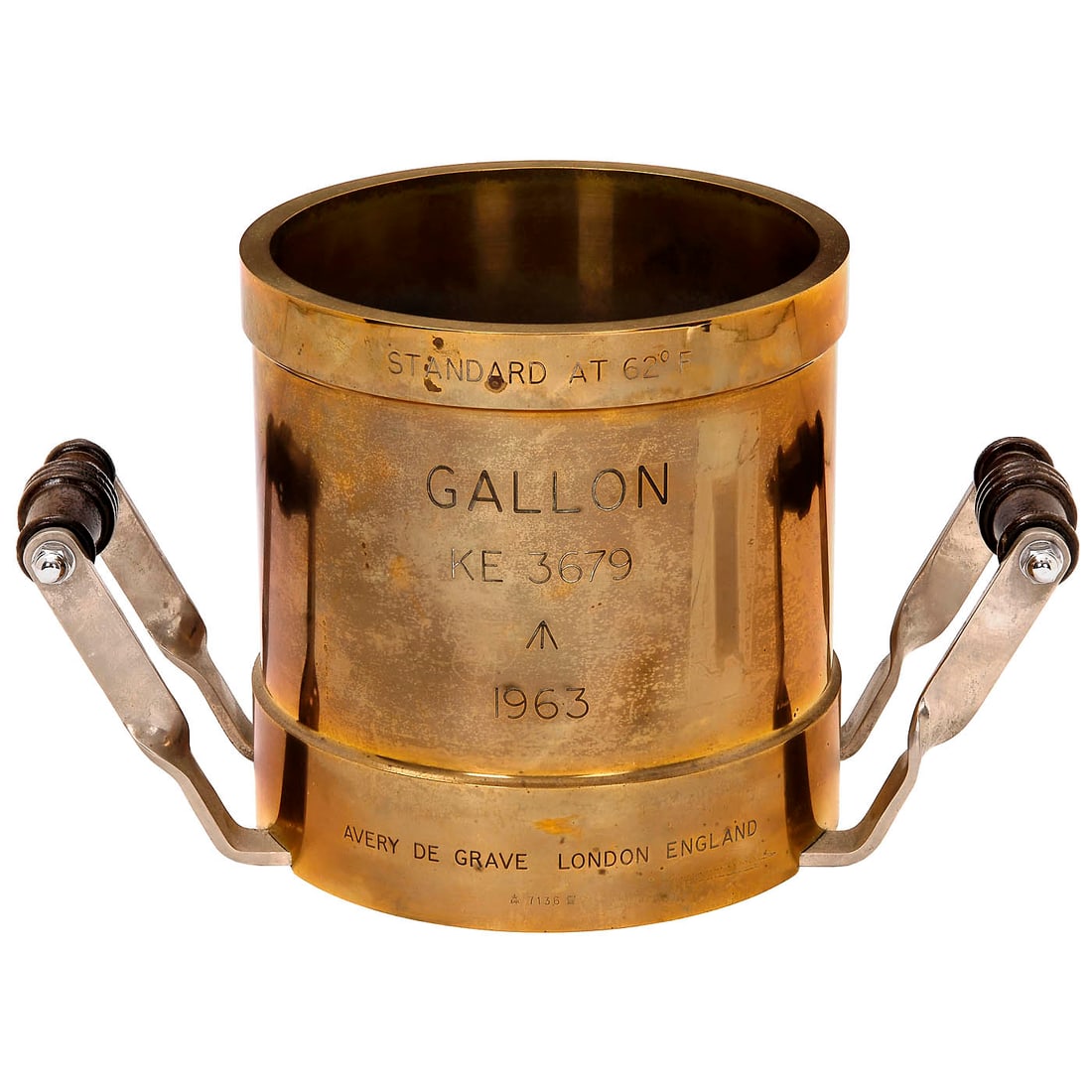 English One-Gallon Measure of Capacity, 1963 (1 of 3)