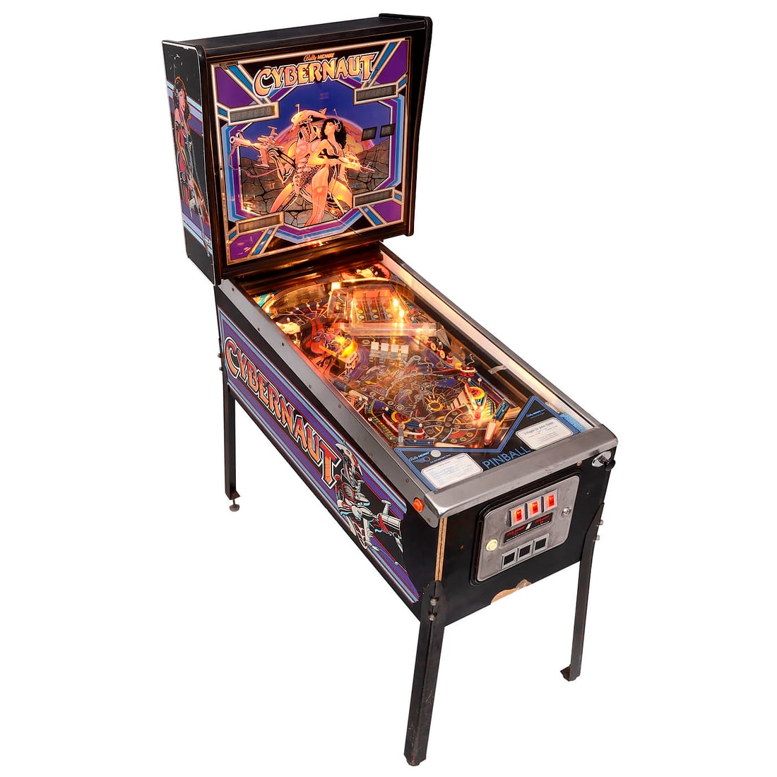 Bally Cybernaut Pinball, 1985 (1 of 3)