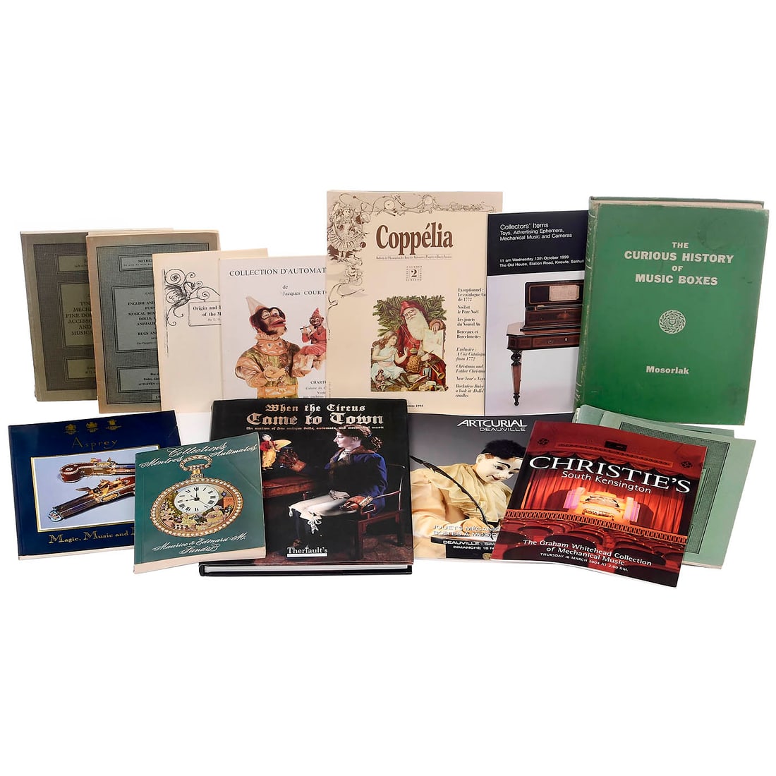15 Reference Works and Catalogs on Mechanical Music, Singing Birds and Automata (1 of 5)