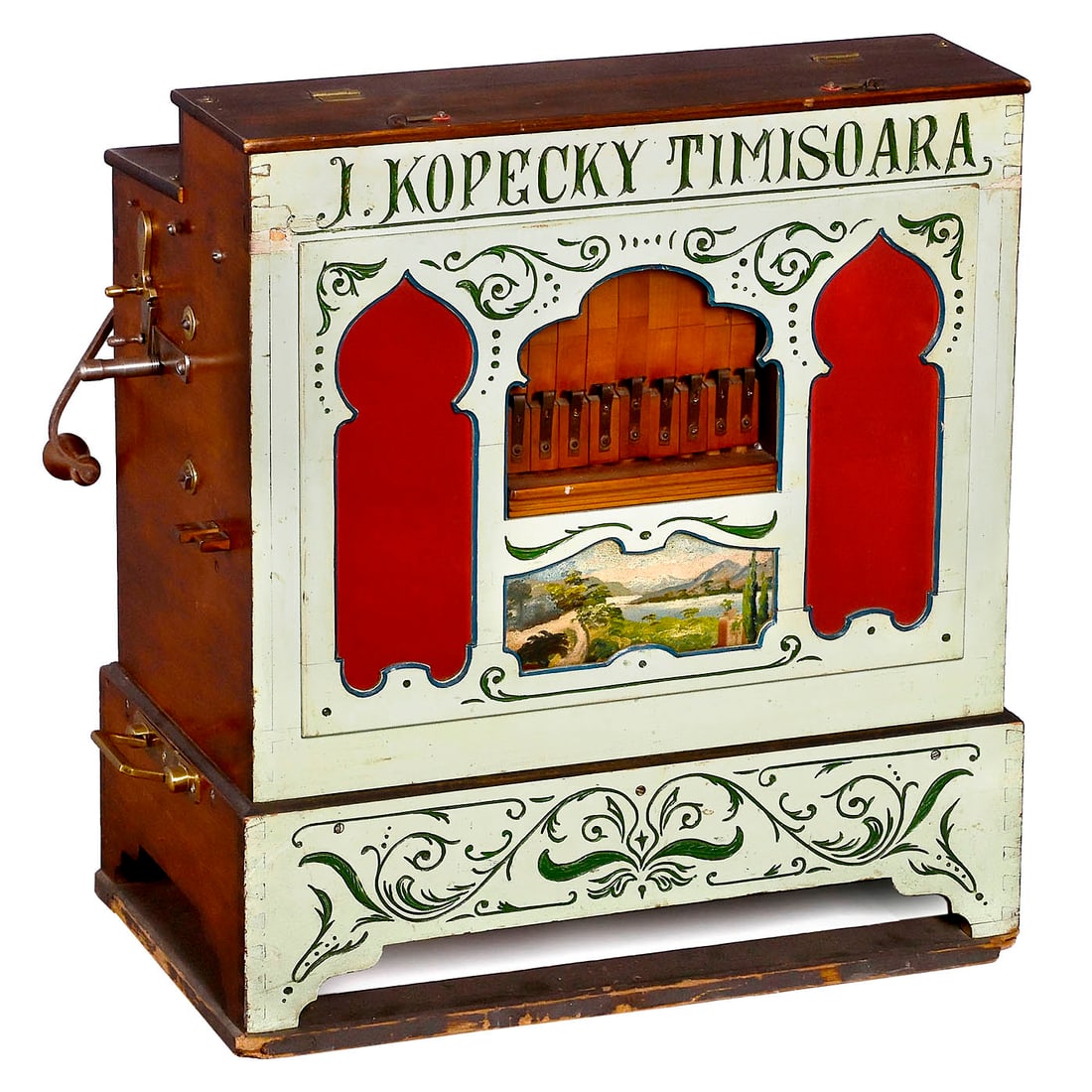 Rumanian Barrel Organ by Kopecky, c. 1925 (1 of 6)