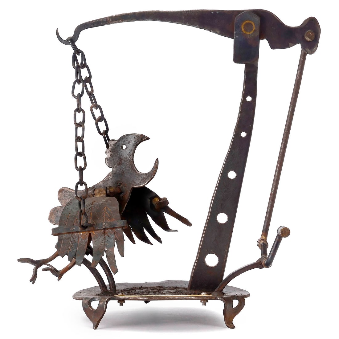 The Rehabilitation of Battery Hens Automaton by Jon Mills, c. 1987 (1 of 3)