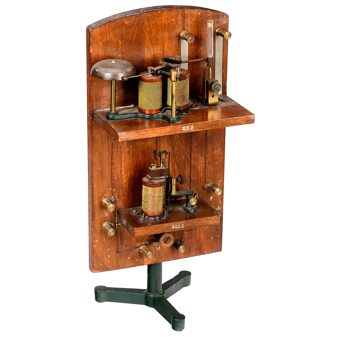 Wireless Telegraphy Coherer Receiver by Meiser & Mertig, c. 1905 (1 of 1)