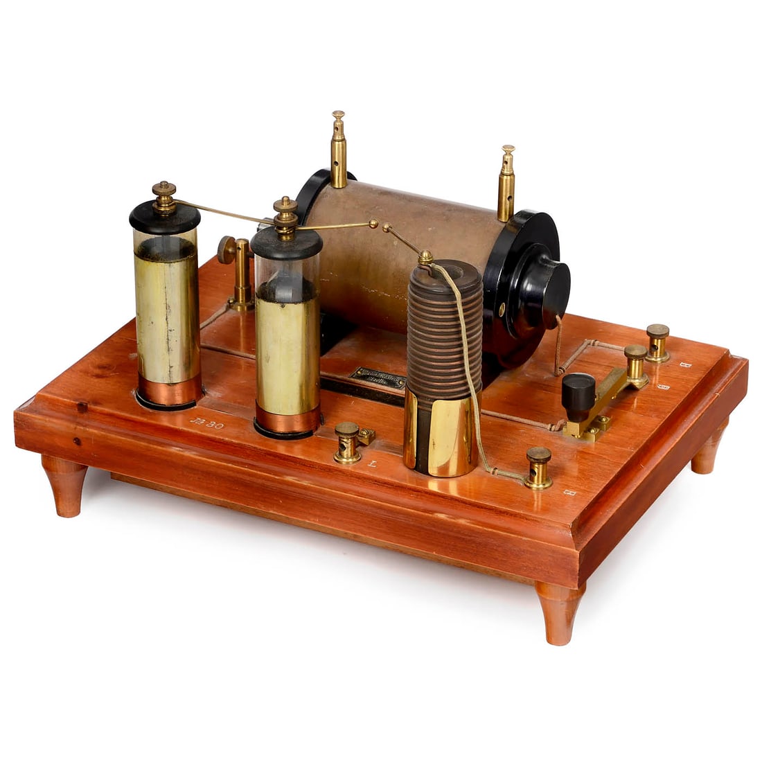 Slaby-Arco System Radiotelegraph Transmitter, c. 1900 (1 of 3)