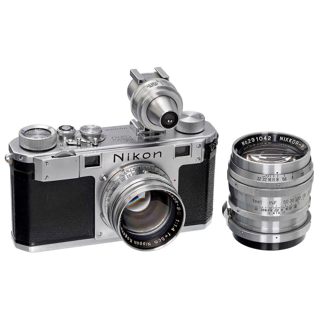 Nikon S, 2 Lenses and a Viewfinder (1 of 1)