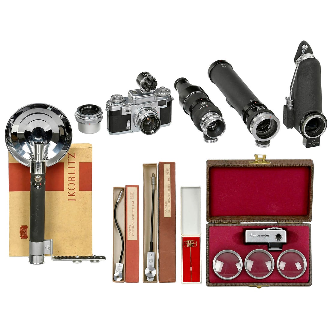 Contax IIIa Camera Outfit (1 of 4)