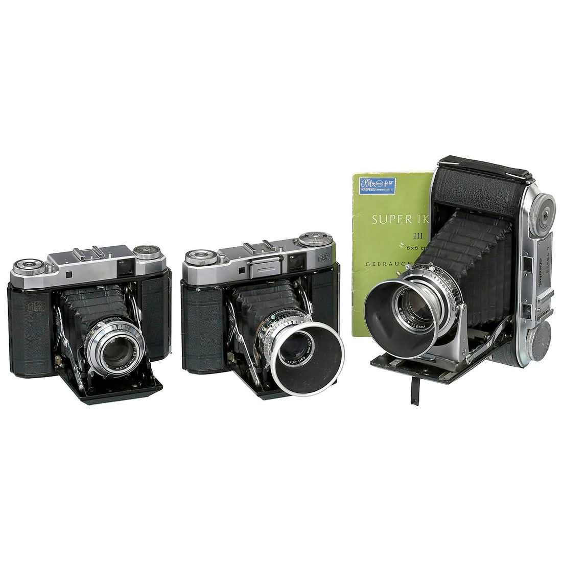 2 Super Ikontas and a Bessa II Camera (1 of 1)