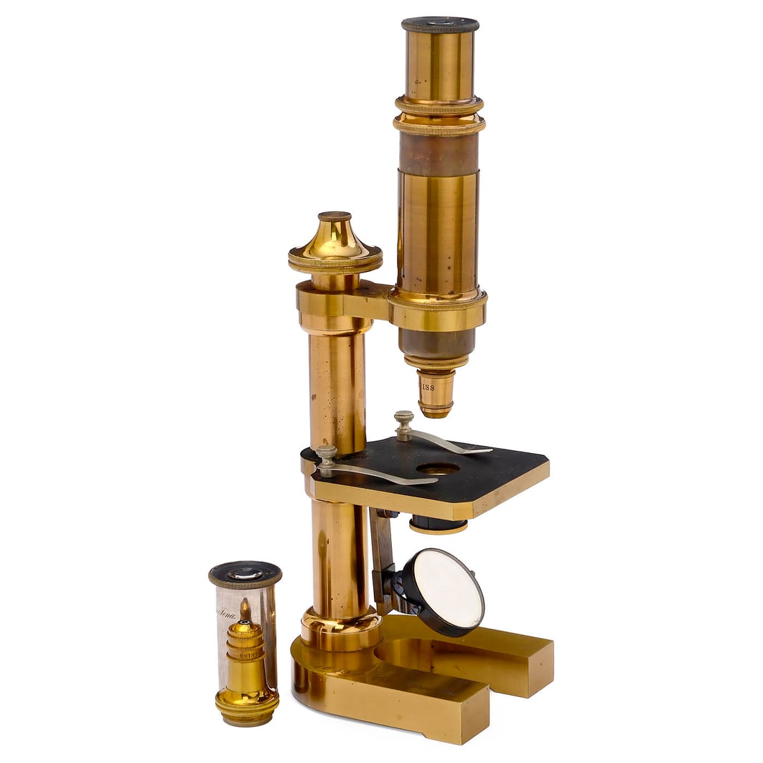 Microscope by Zeiss, c. 1885 (1 of 2)