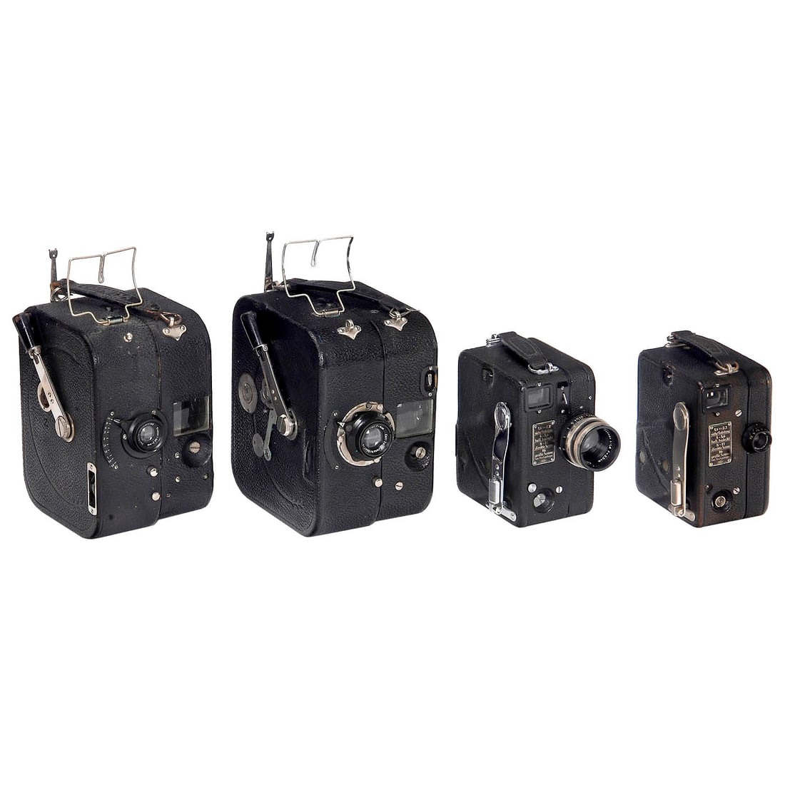 4 Zeiss Ikon Film Cameras, c. 1929 (1 of 1)