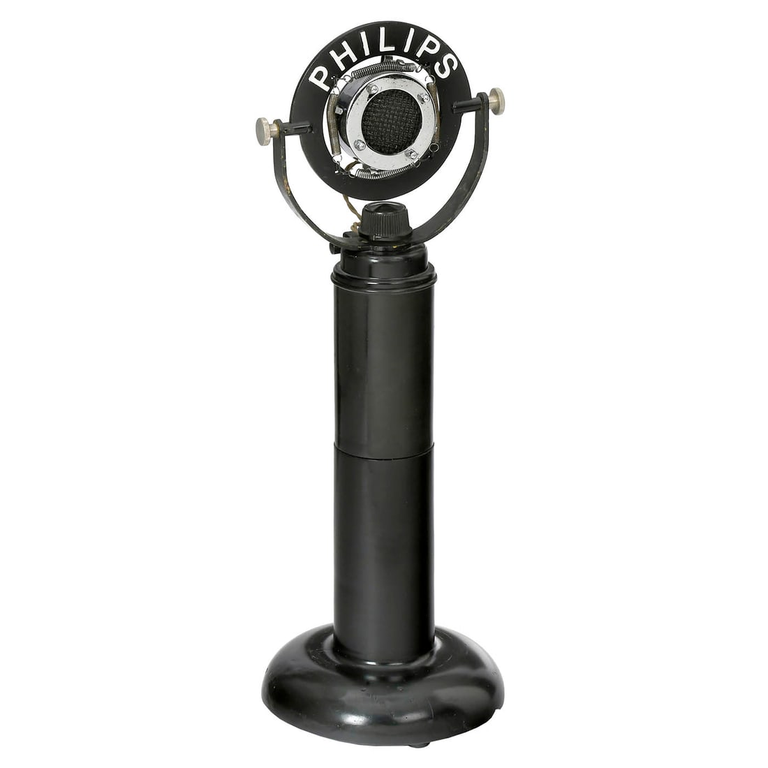 Microphone on Stand by Philips, c. 1940 (1 of 1)