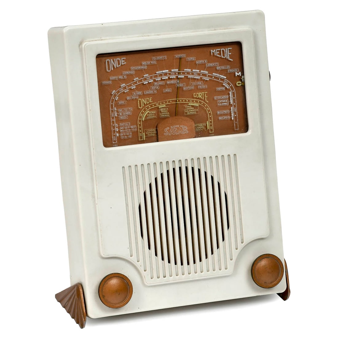 Safar Model 527 B Radio Receiver, c. 1948 (1 of 1)