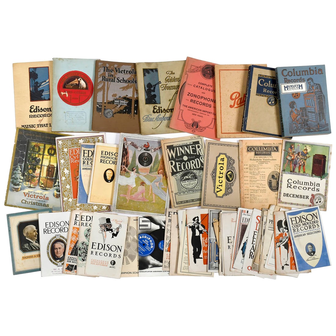 Collection of Record Catalogs, c. 1920 (1 of 1)