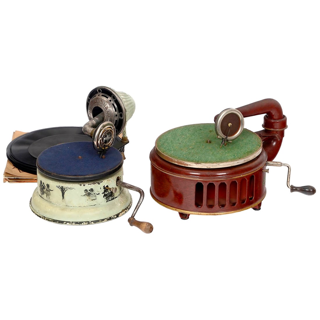 2 Toy Gramophones, c. 1925 (1 of 1)