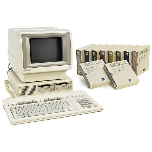 Personal Computer"hp 150 Touchscreen" (!), 1983