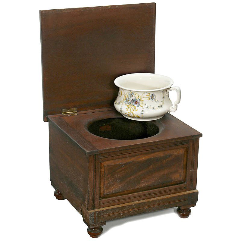 108 Cabinet With Chamber Pot C 1900 Nov 24 2012 Auction