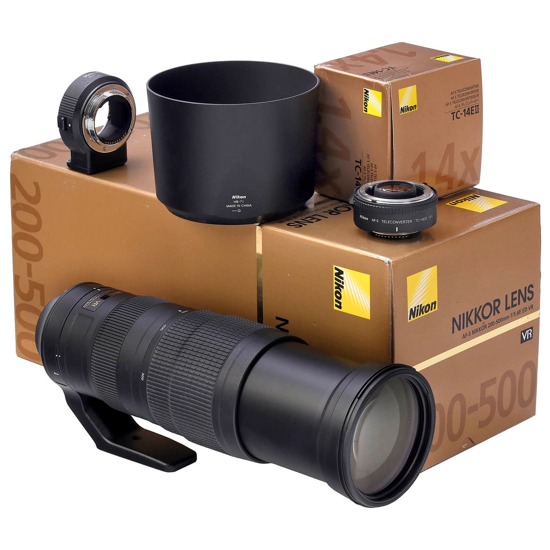 Nikkor AF-S 5.6/200-500 mm with TC-14 E II and E-Mount Adapter (1 of 3)