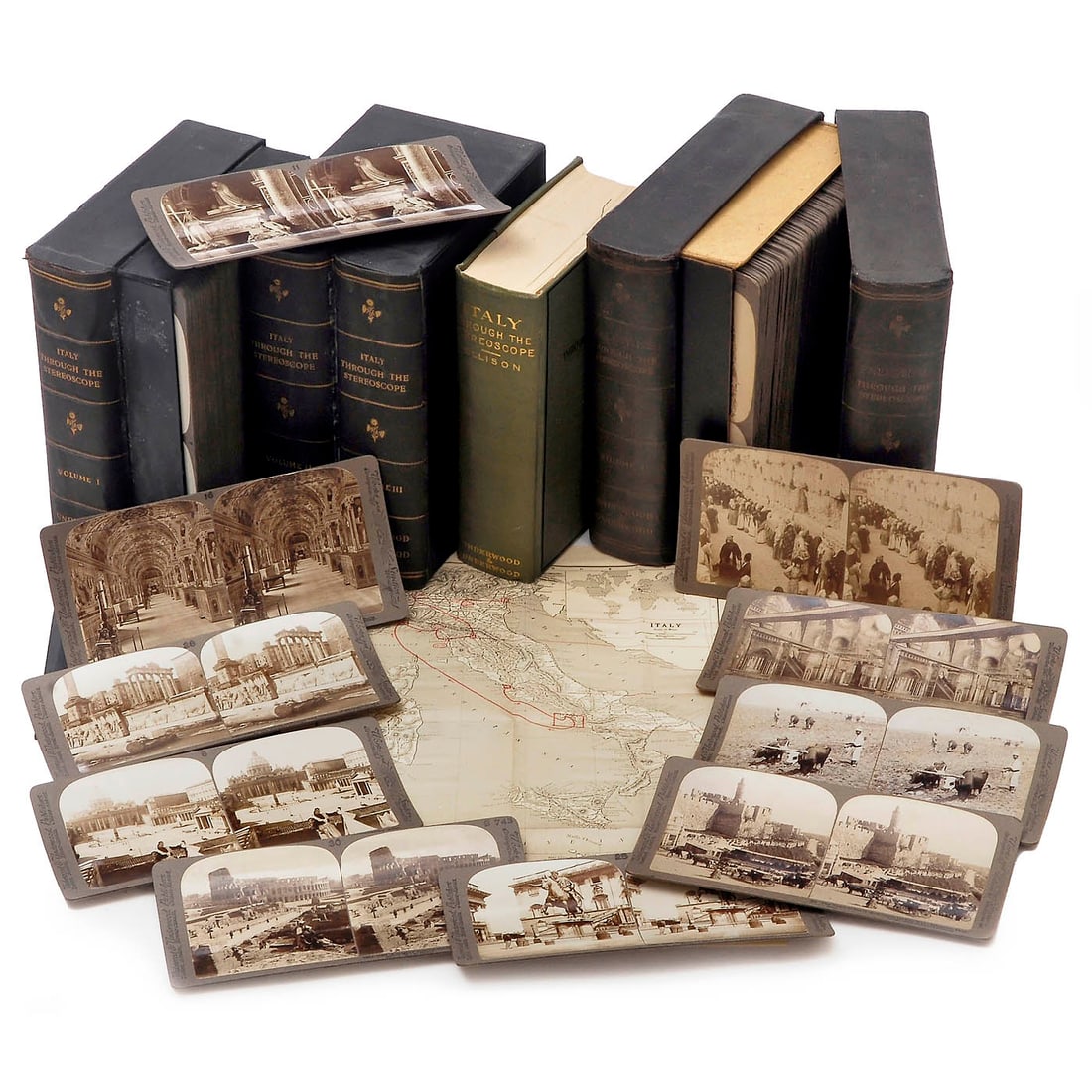 2 Sets of Stereoscopic Views of Italy and Palestine, c. 1903 (1 of 1)