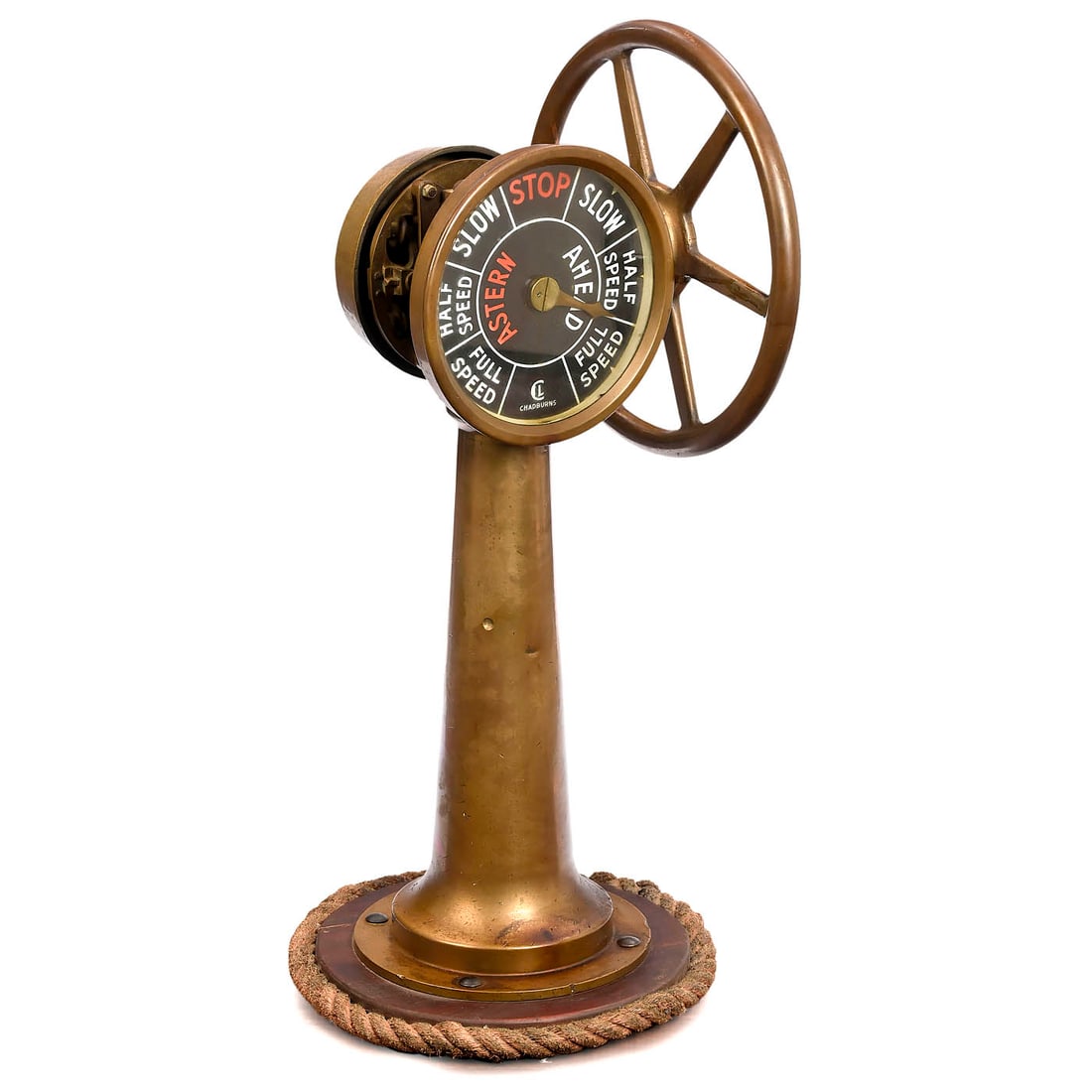 Large "CL Chadburns" Machine Telegraph, c. 1890 (1 of 2)