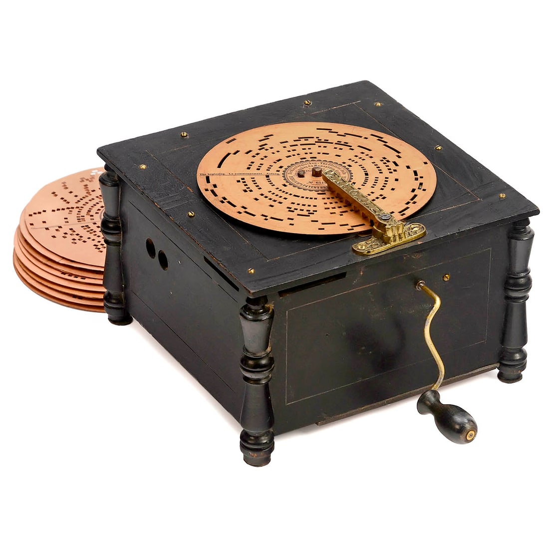 Ariston (Helikon) Toy Table Organette, c. 1895 (1 of 1)