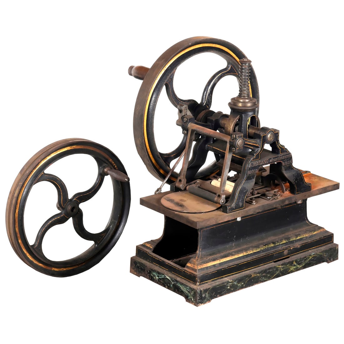 Carte-de-Visite Printing Machine, c. 1890 (1 of 2)