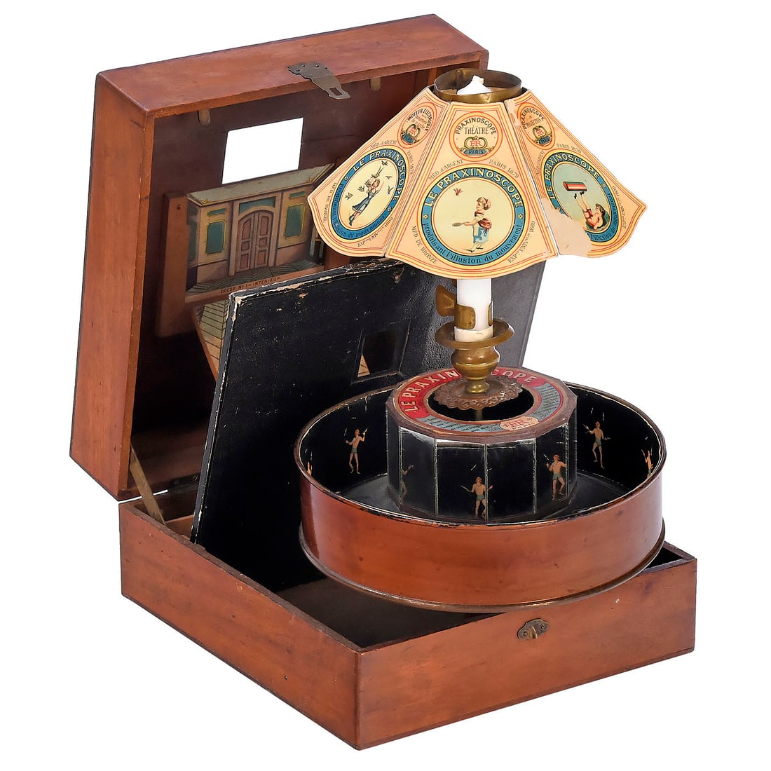 Le Praxinoscope-Théâtre d'Émile Reynaud, Paris, 1878 onwards (1 of 5)